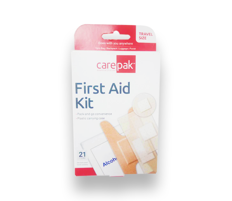 CarePak Kit de Primeros Auxilios 21 Piezas