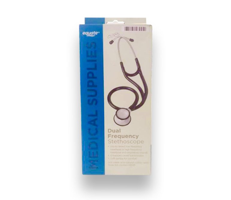 Equate Estetoscopio Frecuencia Dual