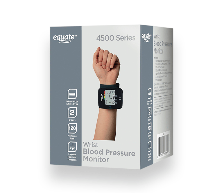 Equate 4500 Tensiometro Digital  de Muñeca