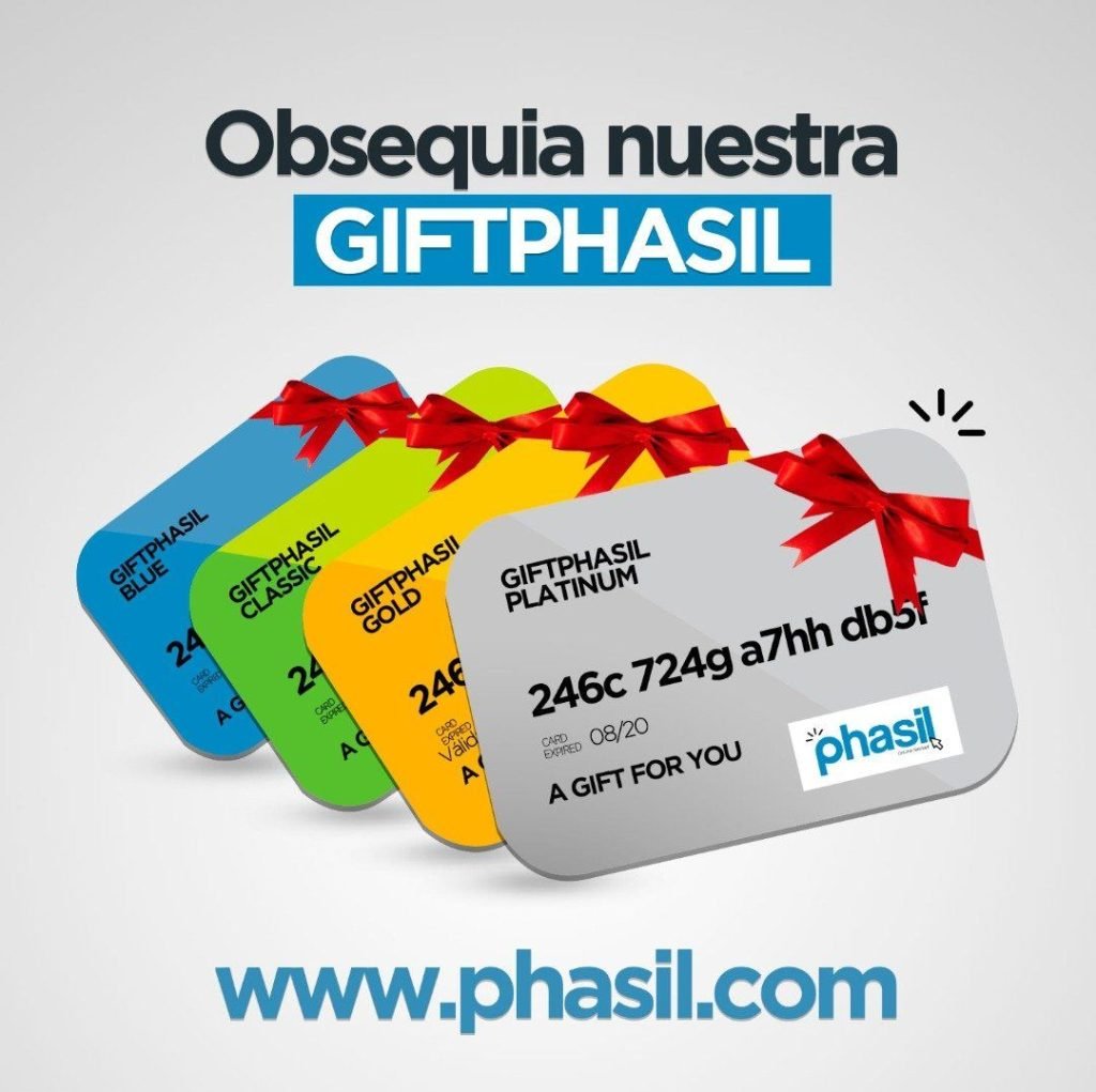 Inicio 73 Tarjeta de regalo GIFTPHASIL