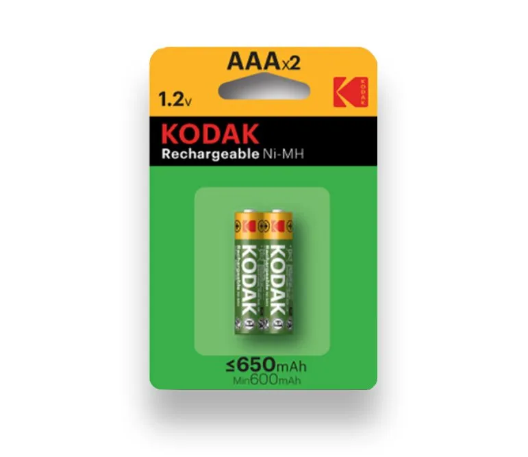 Kodak Pila Recargable AAA 2 (4*10*2)