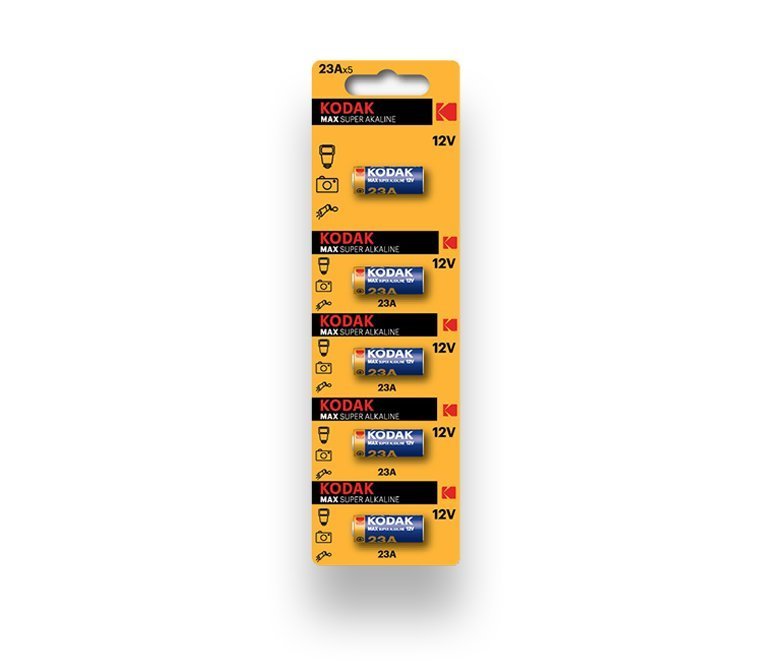 Kodak Max Pila 23A Alkalina 12v 5u (6*12*5)
