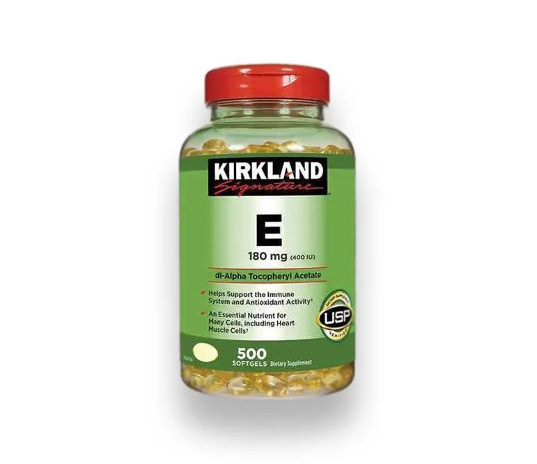 Kirkland Vitamina E 180 mg 500 Capsulas de Gel Liquido