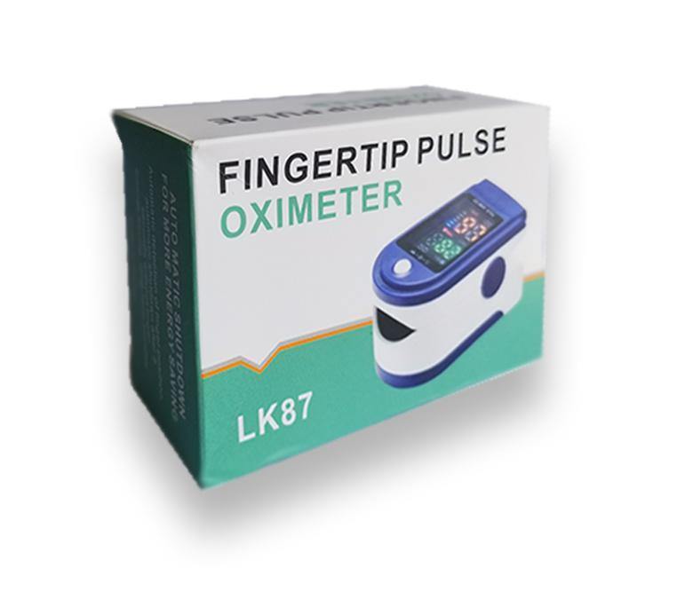 Fingertip LK87 Oximetro de Pulso Medidor de Oxigeno en Sangre