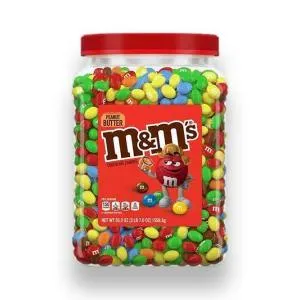 M&M´s  Chocolate Mini Caramelo con Mantequilla de Mani 1.59 kg