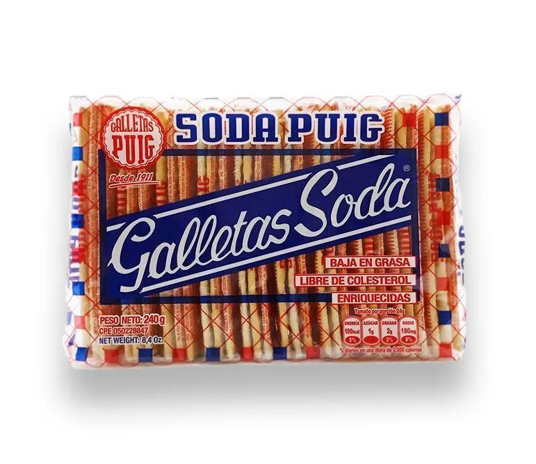 Puig Galleta de Soda con Sal 240 gr 10 unidades