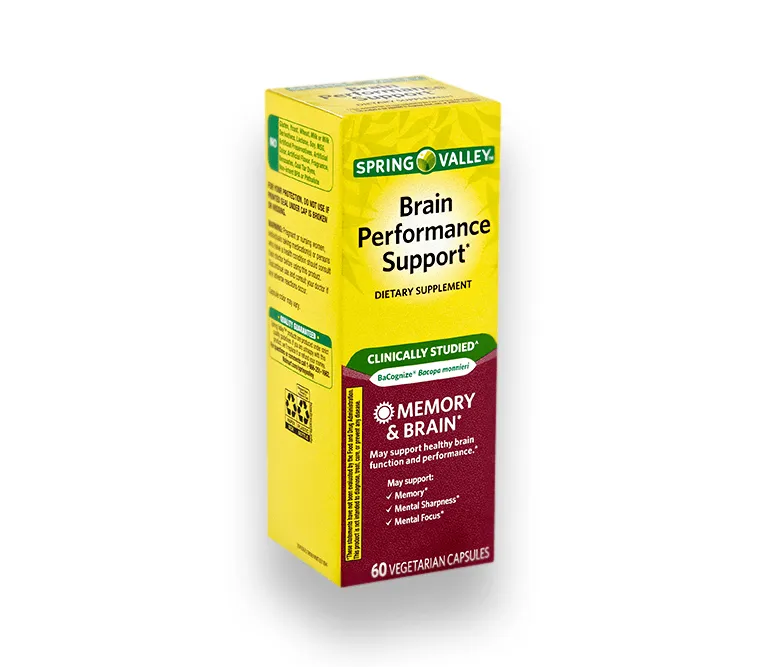 Spring Valley Suplemento Para la Memoria 60 Gel Liquido