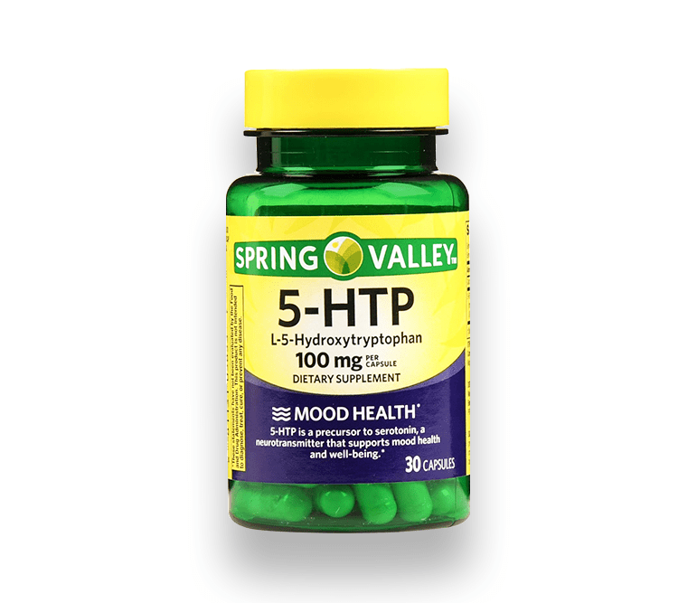 Spring Valley 5-HTP L5 Hydroxitryptophan Equilibrio de Animo 100 mg 30 Capsulas