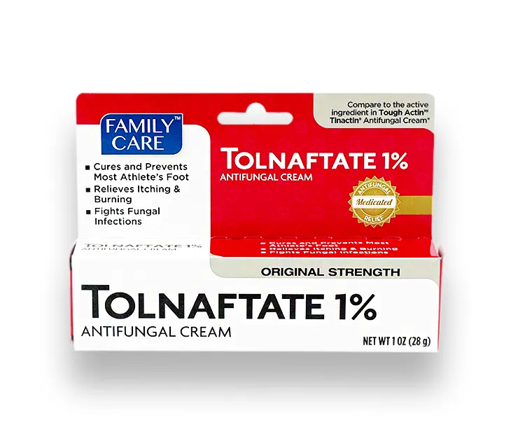 Family Care Tolnaftate 1% Crema Antifungica contra Hongos 28 gr
