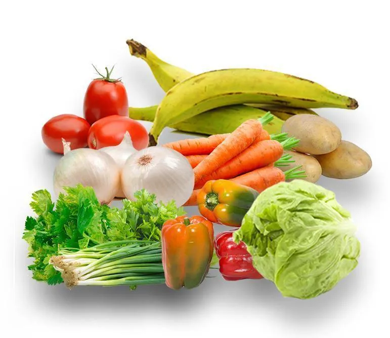 Combo de Verduras y Hortalizas Variadas 8 Kilos